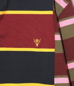 RUGGER SHIRT - COTTON PLAINSTITCH / CRAZY PATTERN A ¥24,200