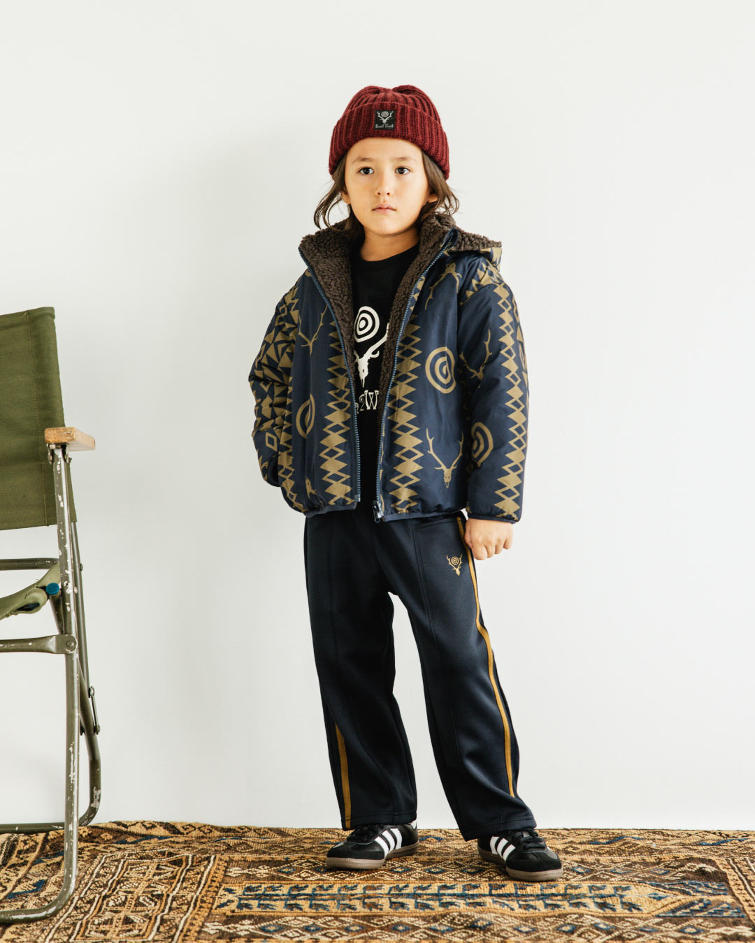 〈SOUTH2 WEST8〉 × 〈Kodomo BEAMS〉初の秋冬コレクションとなる全6型が登場