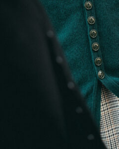 〈WOBURN WALK〉 「FISHERMAN SHETLAND CARDIGAN」