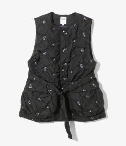 PADDED VEST - ORIGINAL FLORAL EMB. ¥56,100