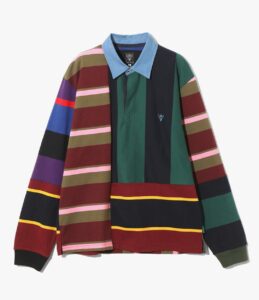 RUGGER SHIRT - COTTON PLAINSTITCH / CRAZY PATTERN B ¥24,200