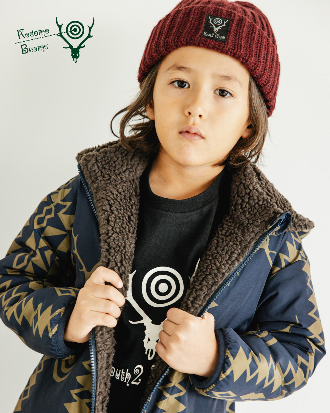 〈SOUTH2 WEST8〉 × 〈Kodomo BEAMS〉初の秋冬コレクションとなる全6型が登場