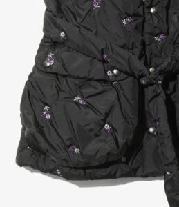PADDED VEST - ORIGINAL FLORAL EMB. ¥56,100