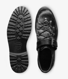 ADIRONDACK LOW HIKER - BLACK PONY HAIR ¥88,000