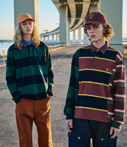 〈SOUTH2 WEST8〉 多彩な配色で魅せる新作「RUGGER SHIRT」