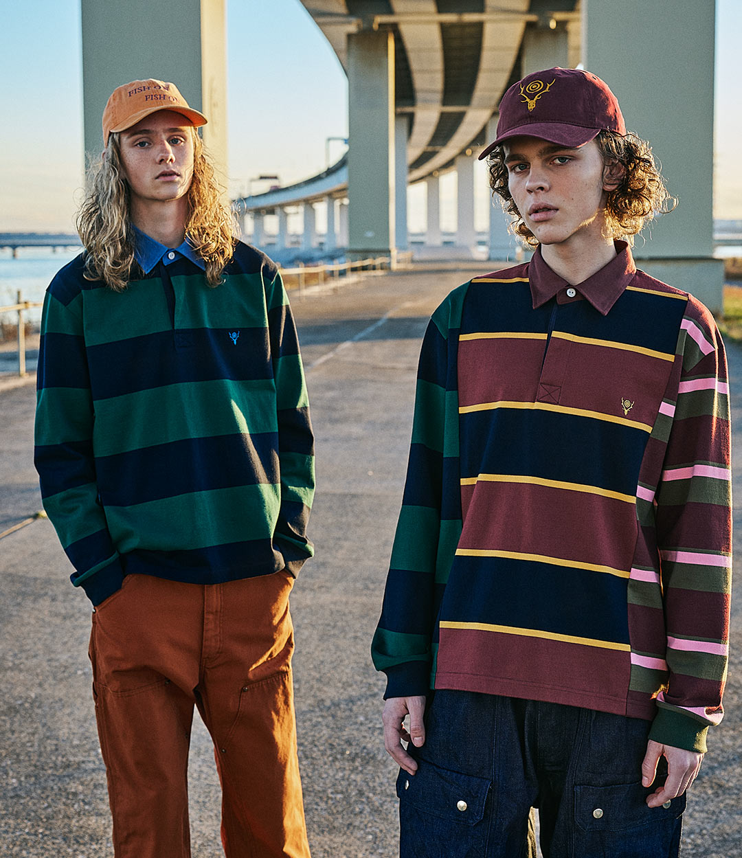 〈SOUTH2 WEST8〉多彩な配色で魅せる新作 「RUGGER SHIRT」