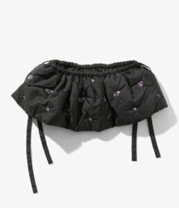 PADDED VARIATION APRON - ORIGINAL FLORAL EMB. ¥27,500