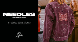 〈NEEDLES〉 「STUDDED JEAN JACKET」
