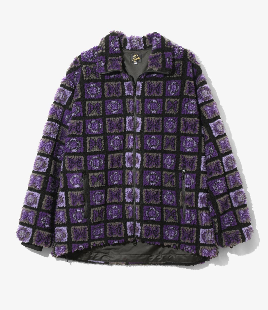 〈NEEDLES〉 FALL WINTER 2025「FUR JACKET – PAPILLON PLAID PILE」