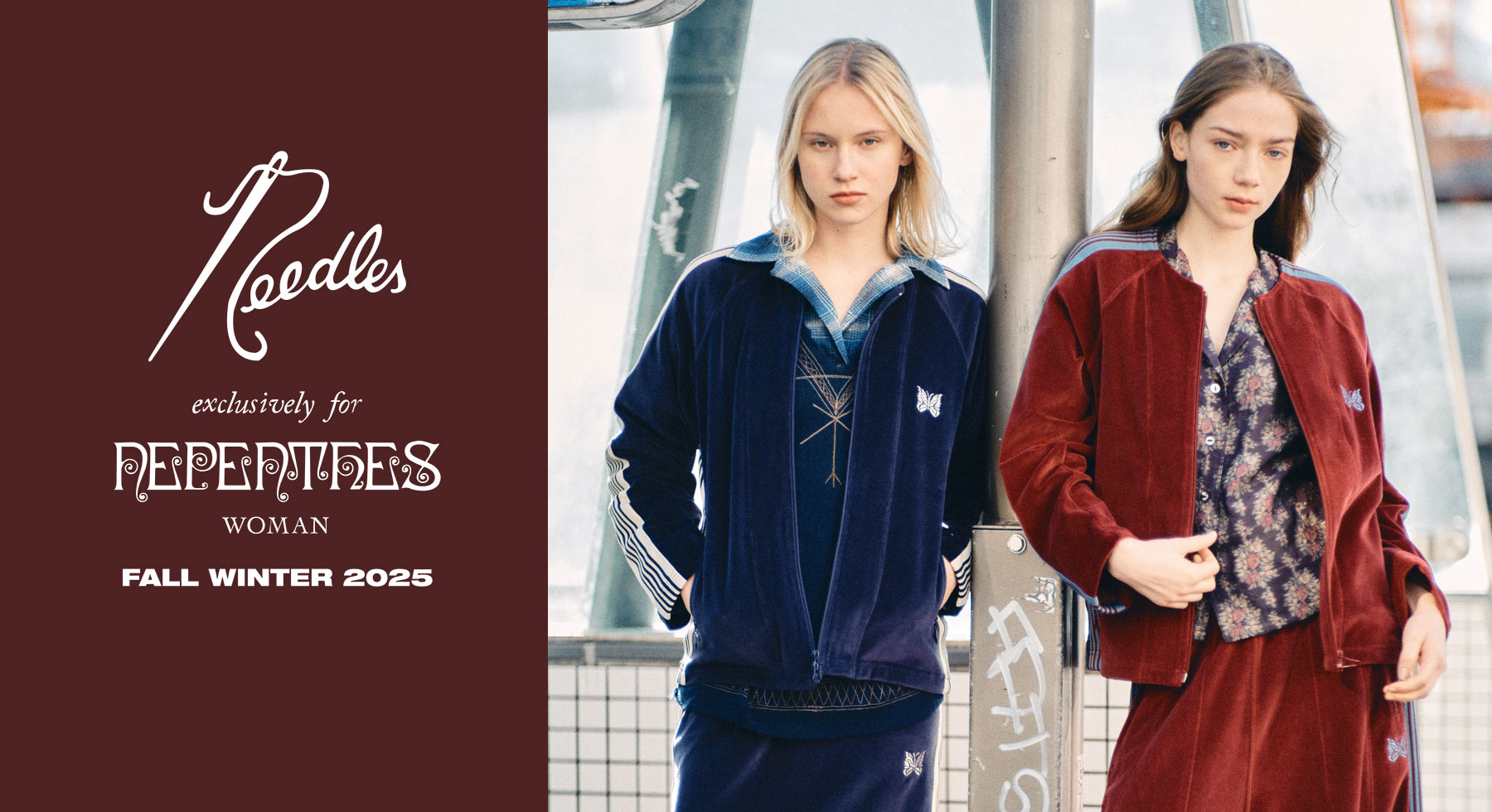 〈NEEDLES〉FALL WINTER 2025 exclusively for NEPENTHES WOMAN