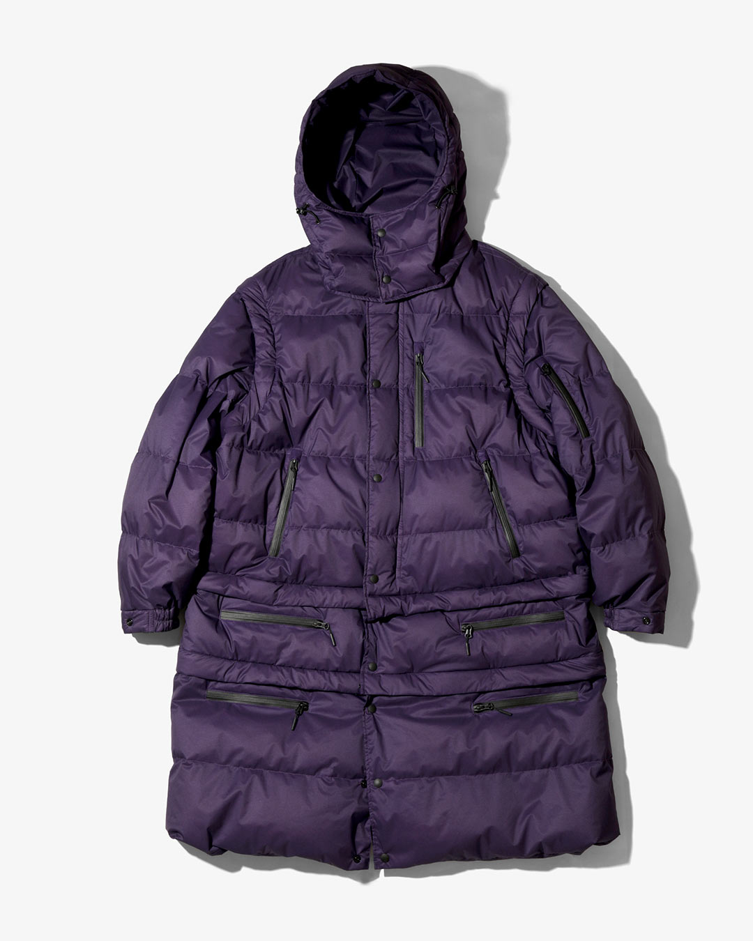 〈ENGINEERED GARMENTS〉 x 〈NANGA〉自由に変形する別注デタッチャブルダウン