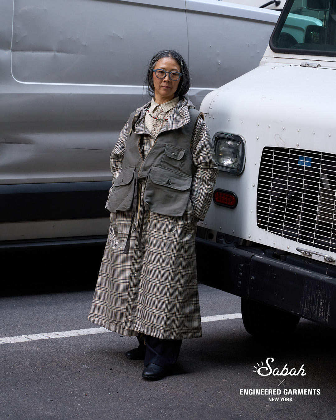 〈ENGINEERED GARMENTS〉 × 〈Sabah〉穴飾りデザインと、 スタッズモデル2型が登場