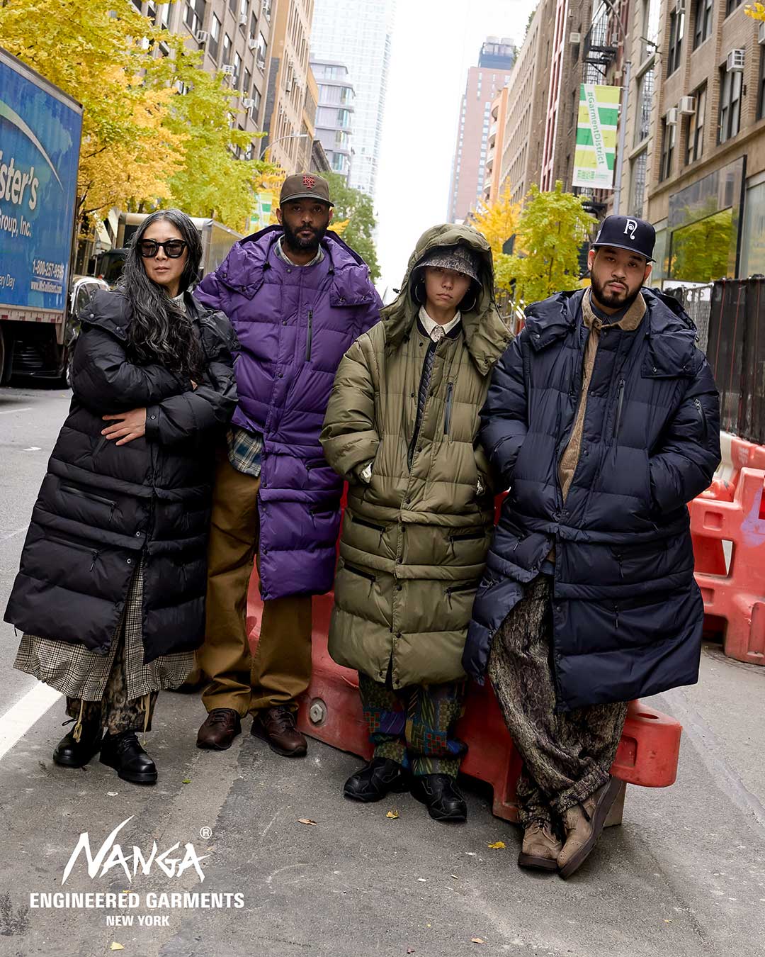 〈ENGINEERED GARMENTS〉 x 〈NANGA〉自由に変形する別注デタッチャブルダウン