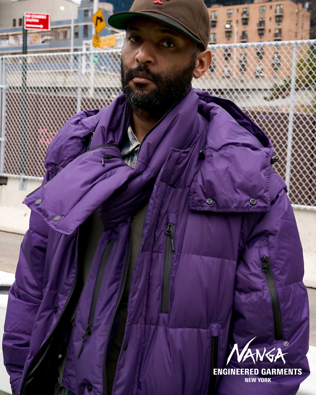 〈ENGINEERED GARMENTS〉 x 〈NANGA〉自由に変形する別注デタッチャブルダウン